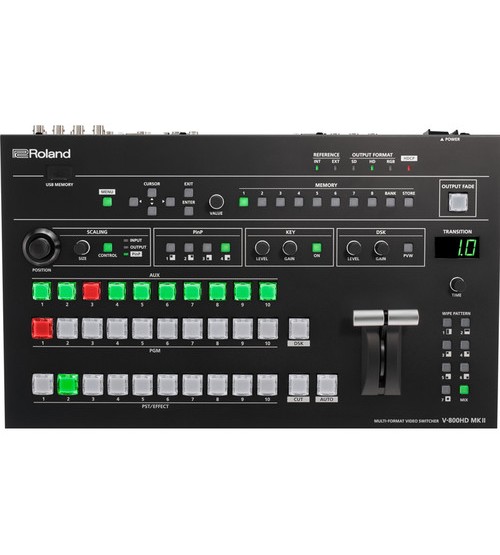 Roland V-800HD MKII Multi-Format Video Switcher 